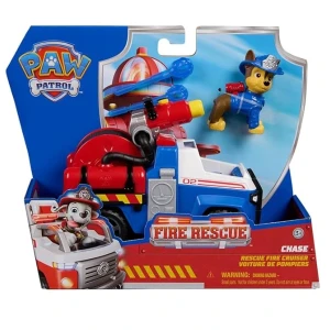 Set de joacă „patrula cățelușilor: vehiculul de pompieri rescue fire cruiser al lui chase” Thumbnail 3