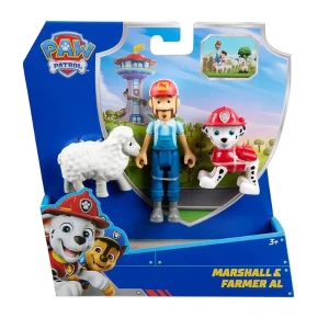 Set de figurine „patrula cățelușilor: marshall și căpitanul farmer al”, 3 figurine Thumbnail 3