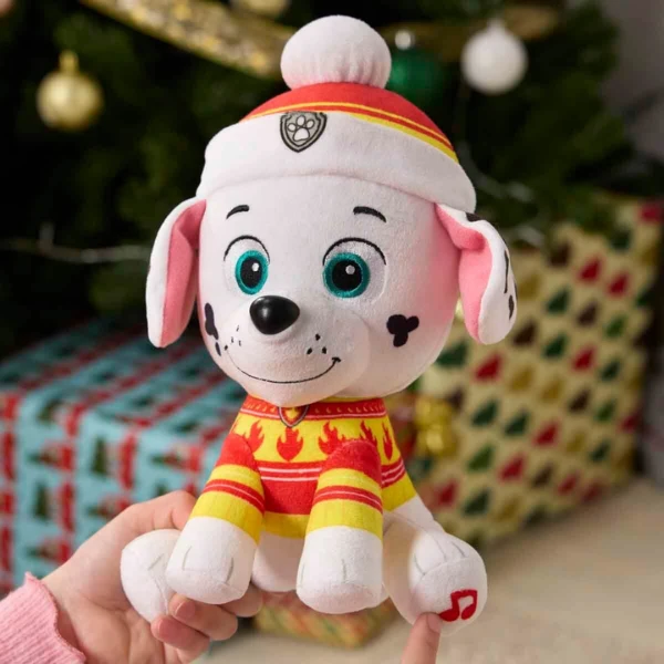 Jucărie din pluș „patrula cățelușilor: ediția de sărbători”, 20 cm, 3 modele 16