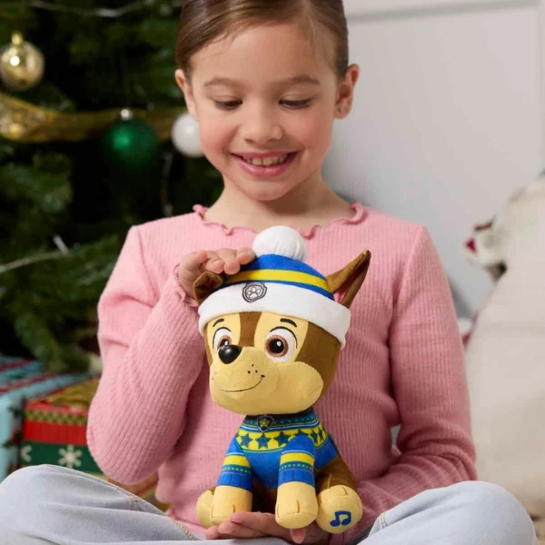 Jucărie din pluș „patrula cățelușilor: ediția de sărbători”, 20 cm, 3 modele 14