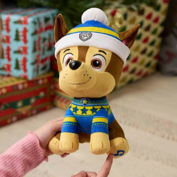 Jucărie din pluș „patrula cățelușilor: ediția de sărbători”, 20 cm, 3 modele 17