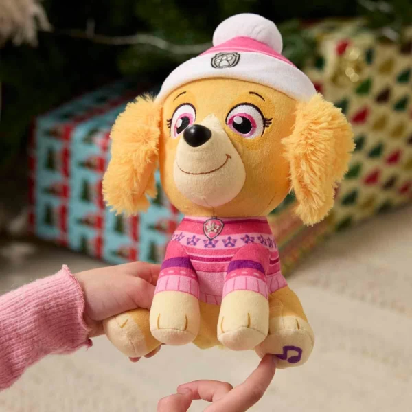 Jucărie din pluș „patrula cățelușilor: ediția de sărbători”, 20 cm, 3 modele 15