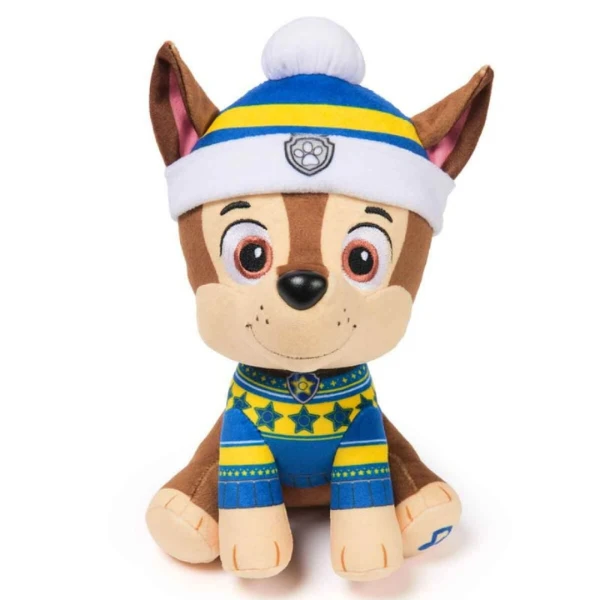 Jucărie din pluș „patrula cățelușilor: ediția de sărbători”, 20 cm, 3 modele 4