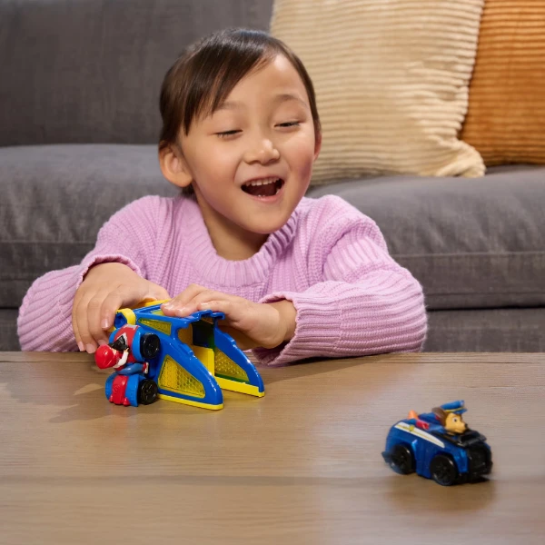 Set de joacă „paw patrol” cu lansator și 2 vehicule, 3 modele 21