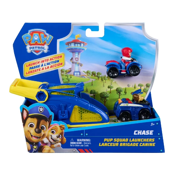 Set de joacă „paw patrol” cu lansator și 2 vehicule, 3 modele 17