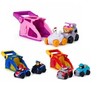 Set de joacă „paw patrol” cu lansator și 2 vehicule, 3 modele Thumbnail 2