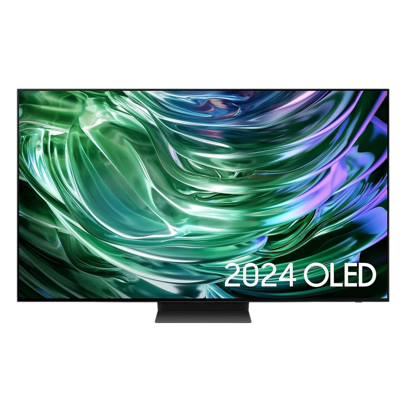 48" oled smart tv samsung qe48s90haexua, 3840x2160 4k uhd, tizen, negru 3