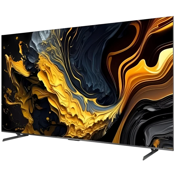 100" qled smart tv xiaomi max, 3840x2160 4k uhd, google tv, negru 2