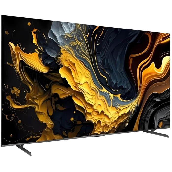 100" qled smart tv xiaomi max, 3840x2160 4k uhd, google tv, negru 3