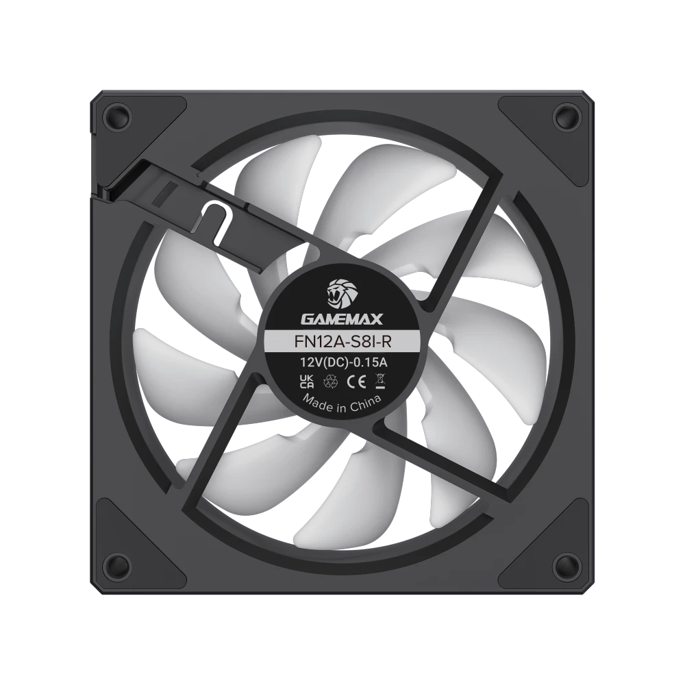Ventilator pc gamemax fn12a-s8i-r, 120 mm 3