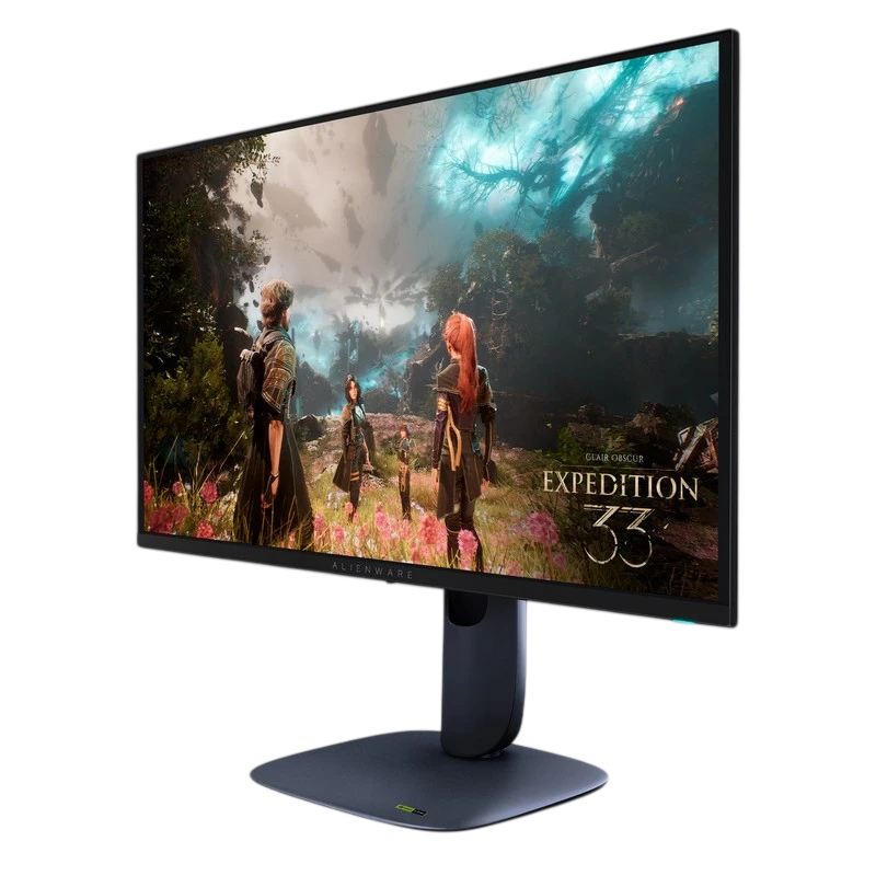 27" игровой монитор dell aw2725q, qd oled 3840x2160 4k uhd, interstellar indigo 7