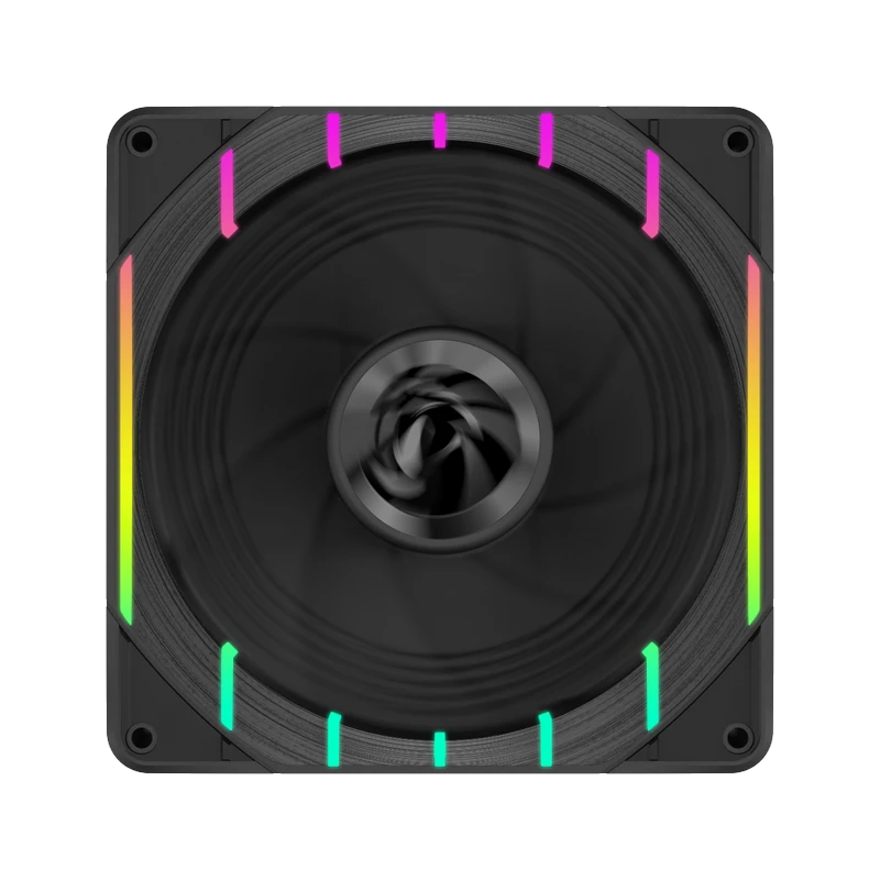 Ventilator pc gamemax tornado t12 argb-r, 120 mm 9