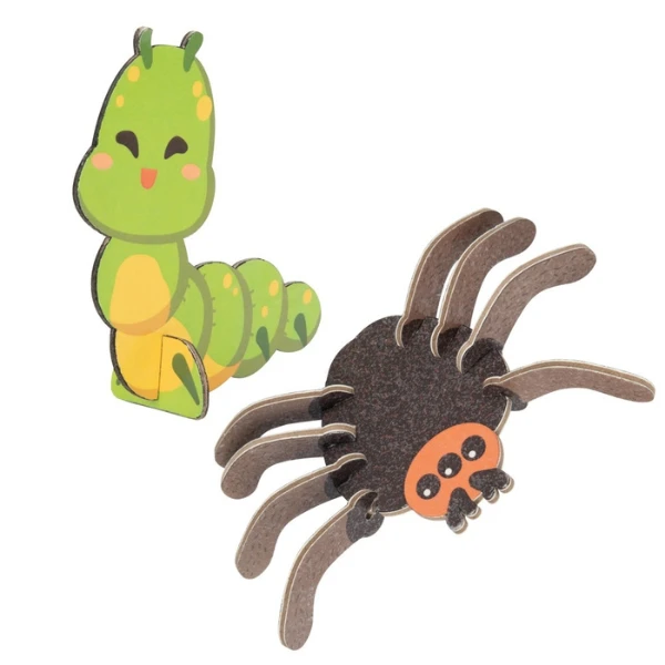 Set creativ toi-toys „răzuiește și creează” – puzzle 3d luminos 6