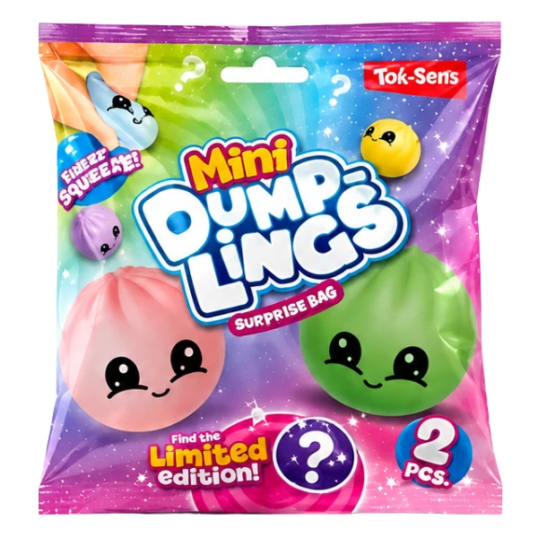 Jucărie antistres mini dumplings, 2 buc., 3,5 cm 3
