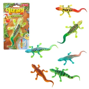 Jucărie pentru geam „șopârlă”, 15 cm, 6 modele