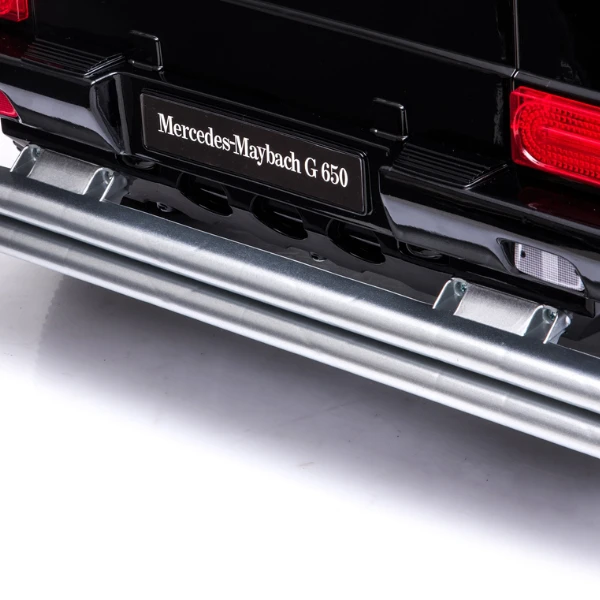Mașinuță mercedes-maybach g650, baterie 12v10ah, 4 motoare de 25w, roti eva, scaune din piele 11
