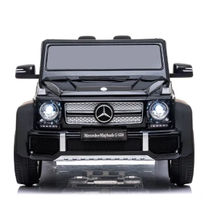 Mașinuță mercedes-maybach g650, baterie 12v10ah, 4 motoare de 25w, roti eva, scaune din piele Thumbnail 2