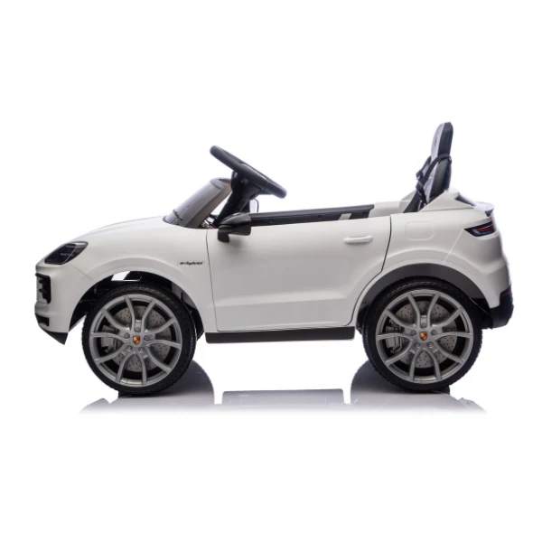 Mașinuță porsche cayenne, baterie 12v7ah, 2 motoare de 25w, roti eva, scaune din piele 14