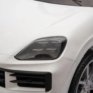 Mașinuță porsche cayenne, baterie 12v7ah, 2 motoare de 25w, roti eva, scaune din piele Thumbnail 20