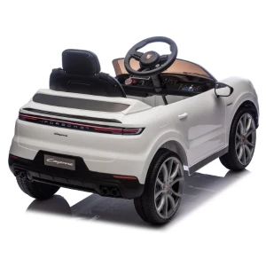 Mașinuță porsche cayenne, baterie 12v7ah, 2 motoare de 25w, roti eva, scaune din piele Thumbnail 12