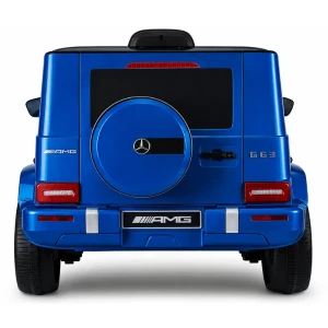 Mașinuță mercedes-amg g63, baterie 12v7ah, 2 motoare de 35w, roti eva, scaune din piele Thumbnail 6