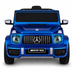 Mașinuță mercedes-amg g63, baterie 12v7ah, 2 motoare de 35w, roti eva, scaune din piele Thumbnail 2