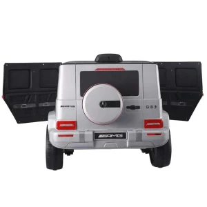 Mașinuță mercedes-amg g63, baterie 12v7ah, 2 motoare de 35w, roti eva, scaune din piele Thumbnail 7
