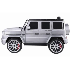 Mașinuță mercedes-amg g63, baterie 12v7ah, 2 motoare de 35w, roti eva, scaune din piele Thumbnail 5