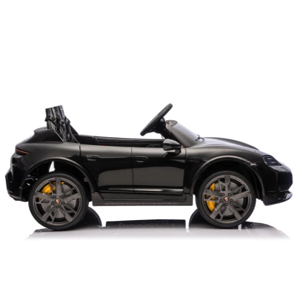 Mașinuță porsche taycan, baterie 12v10ah, 2 motoare de 35w, roti eva, scaune din piele 11