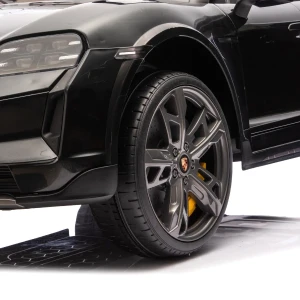 Mașinuță porsche taycan, baterie 12v10ah, 2 motoare de 35w, roti eva, scaune din piele Thumbnail 21