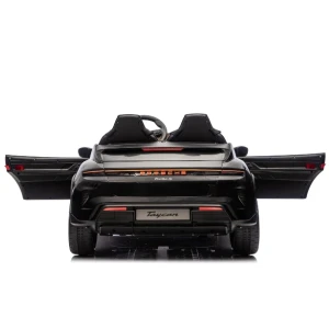 Mașinuță porsche taycan, baterie 12v10ah, 2 motoare de 35w, roti eva, scaune din piele Thumbnail 8