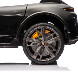 Mașinuță porsche taycan, baterie 12v10ah, 2 motoare de 35w, roti eva, scaune din piele Thumbnail 15
