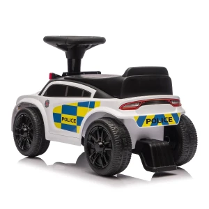 Tolocar "police ride-on car" pentru copii, cu volan muzical Thumbnail 4