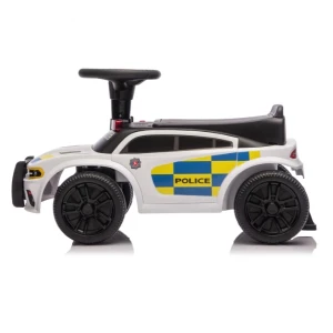 Tolocar "police ride-on car" pentru copii, cu volan muzical Thumbnail 5