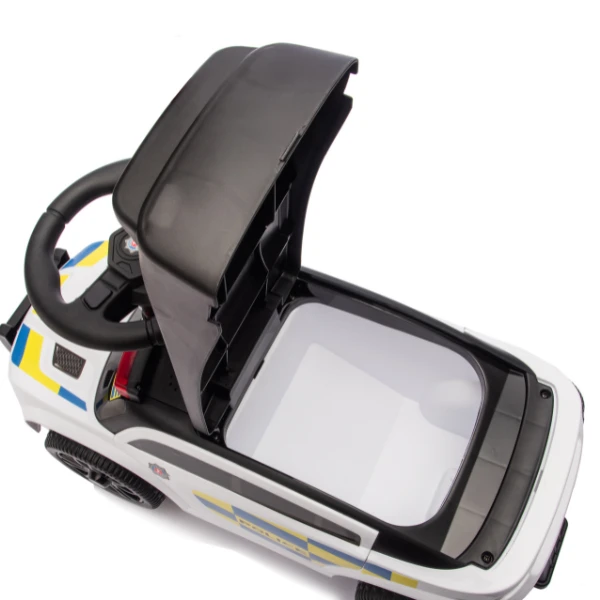 Tolocar "police ride-on car" pentru copii, cu volan muzical 9