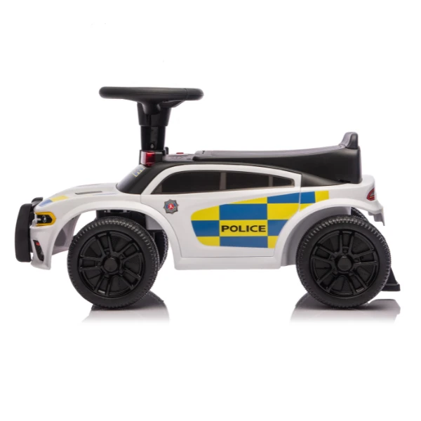 Tolocar "police ride-on car" pentru copii, cu volan muzical 5