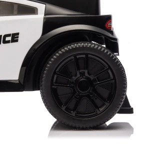 Tolocar "police ride-on car" pentru copii, cu volan muzical Thumbnail 12