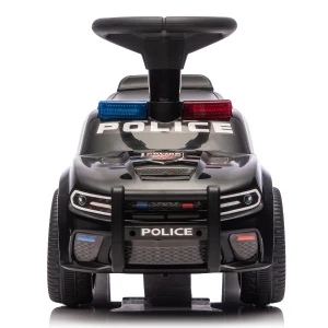 Tolocar "police ride-on car" pentru copii, cu volan muzical Thumbnail 2