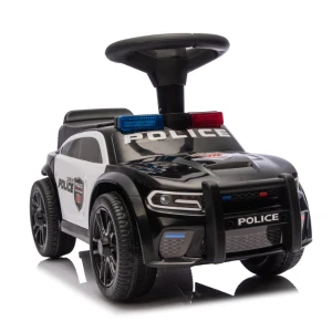 Tolocar "police ride-on car" pentru copii, cu volan muzical Thumbnail 8