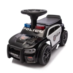 Tolocar "police ride-on car" pentru copii, cu volan muzical Thumbnail 4