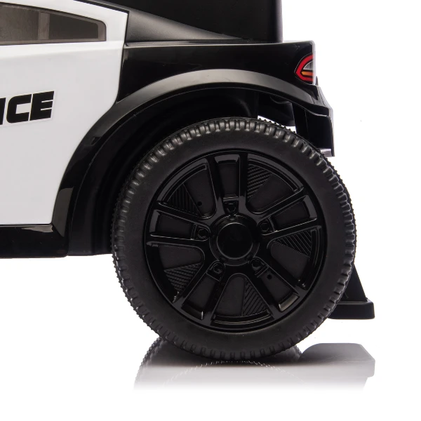 Tolocar "police ride-on car" pentru copii, cu volan muzical 12