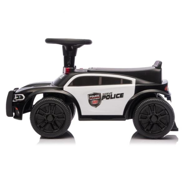 Tolocar "police ride-on car" pentru copii, cu volan muzical 6