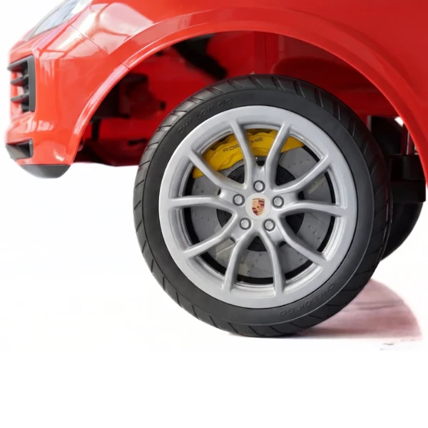 Tolocar "porsche cayenne" pentru copii, cu volan muzical 5
