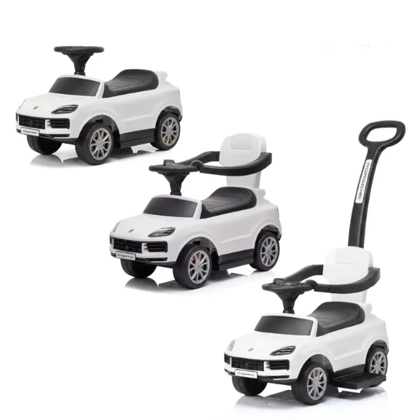 Tolocar "porsche cayenne" pentru copii, cu volan muzical 5