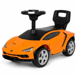 Tolocar "lamborghini centenario" pentru copii, cu volan muzical