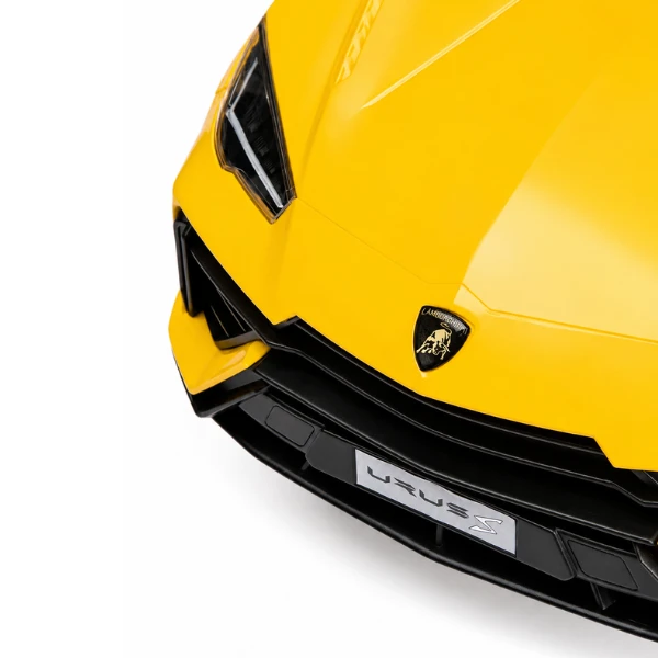 Tolocar "lamborghini urus s" pentru copii, cu volan muzical, galbenă 5