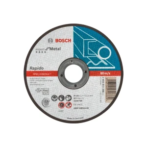 Disc de tăiere metal rapido 125 * 22.23 mm bosch