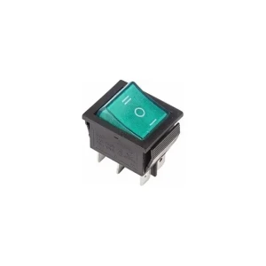 Întrerupător mini 36-2392 1p 220 v 15 a ip30 verde rexant