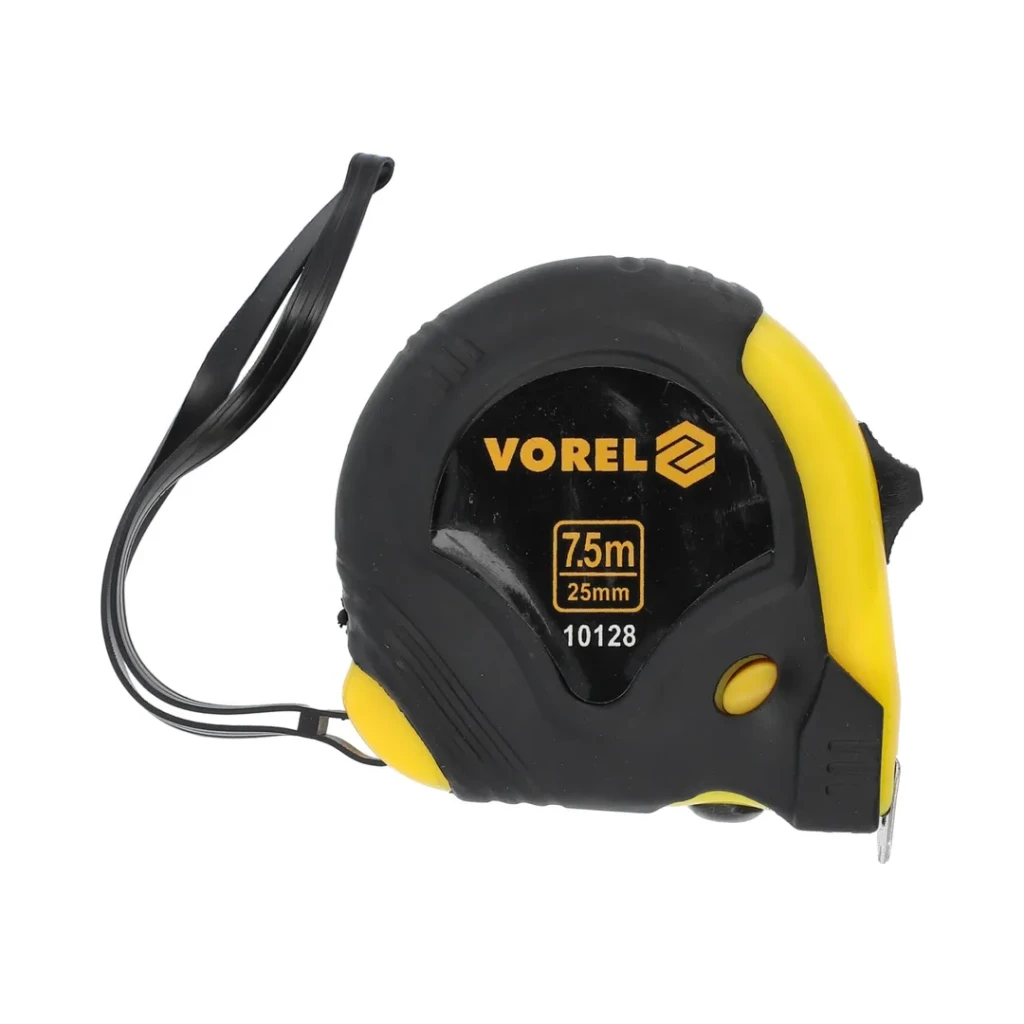 Ruletă cu fixare laterală 7.5 m x 25 mm vorel 2
