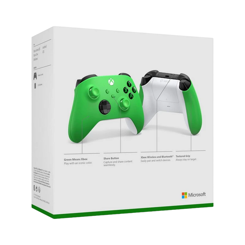 Gamepad microsoft xbox series x, verde 4